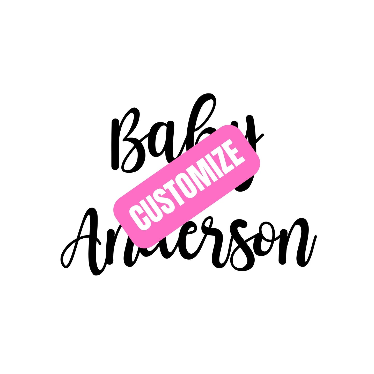 custom baby announcement onesie