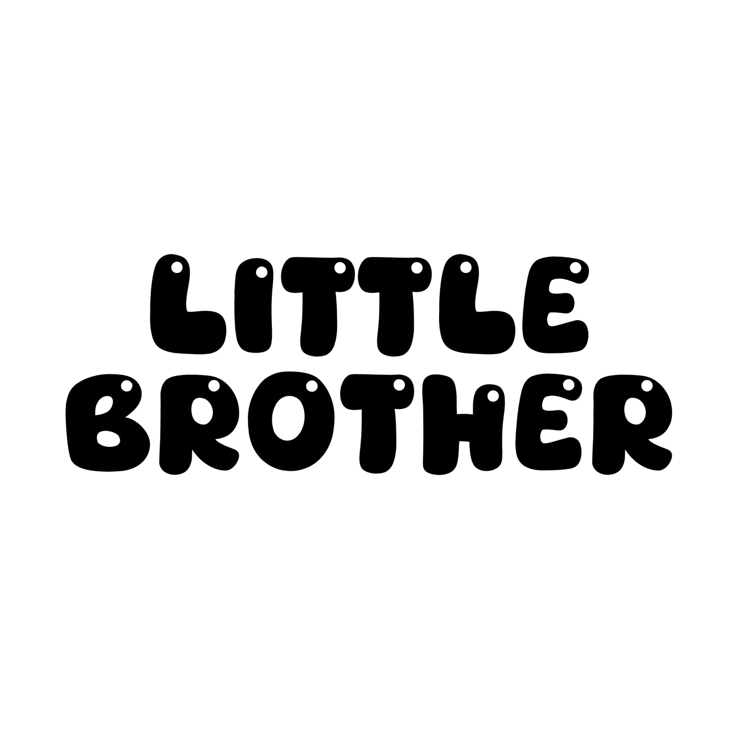 little brother onesie
