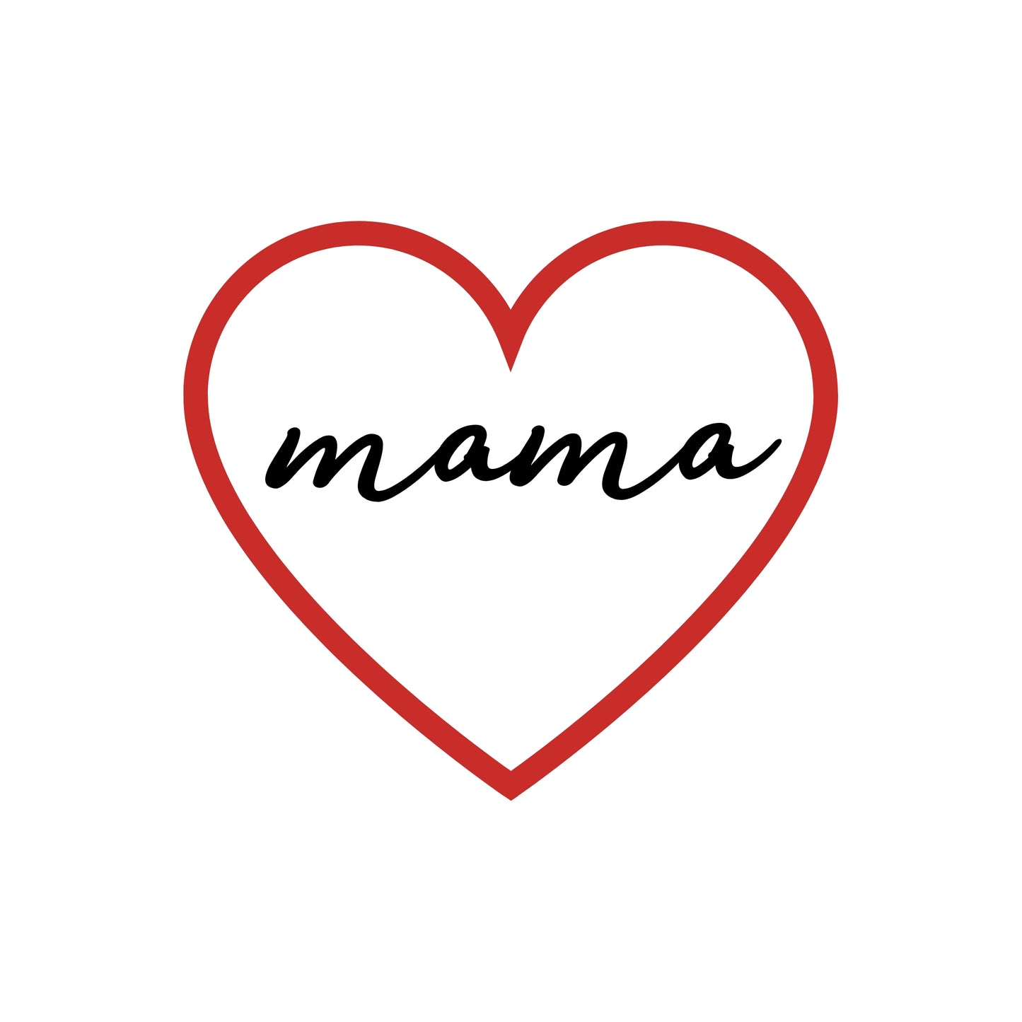 heart mama t-shirt