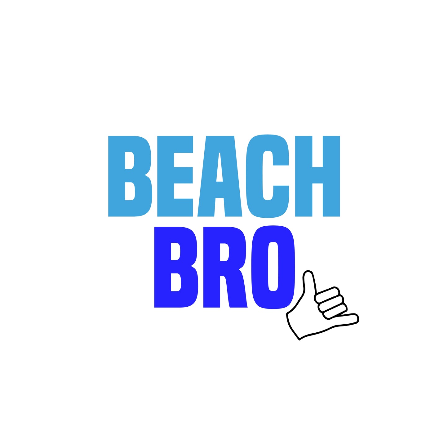 beach bro t-shirt