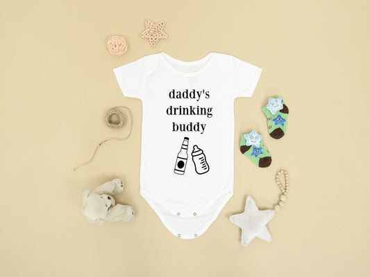 daddy's drinking buddy onesie