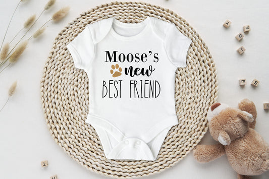 custom dog's best friend onesie