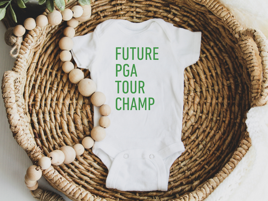 future pga tour champ onesie