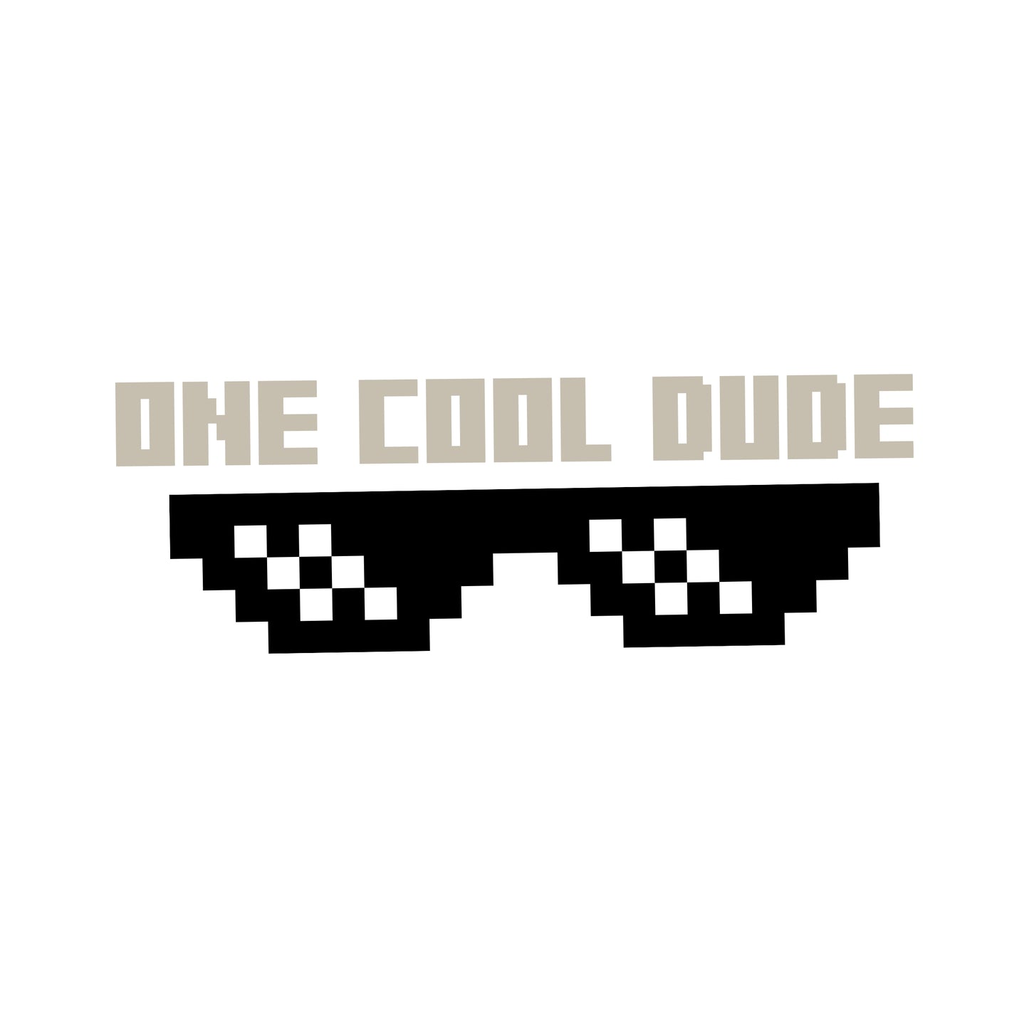 one cool dude t-shirt