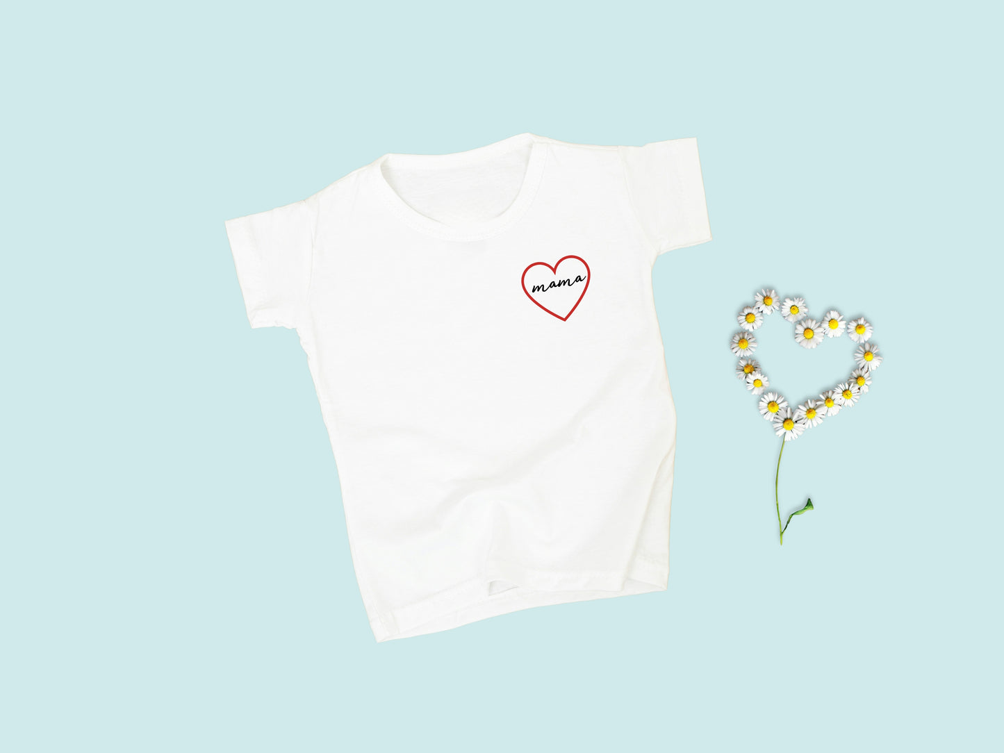 heart mama t-shirt