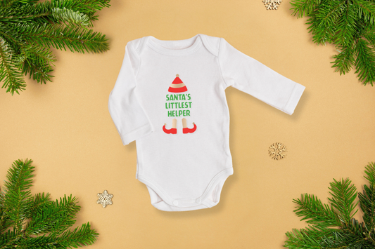 santa's littlest helper onesie