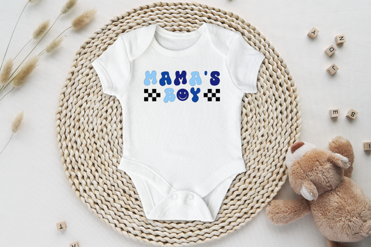 mama's boy onesie