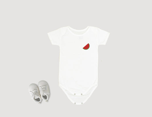 watermelon (left chest) onesie or t-shirt